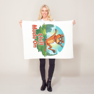 Chill Dog Mode Fleece Blanket