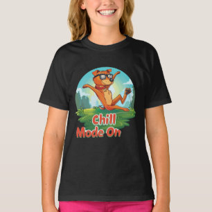 Chill Dog Mode Girls' T-Shirt