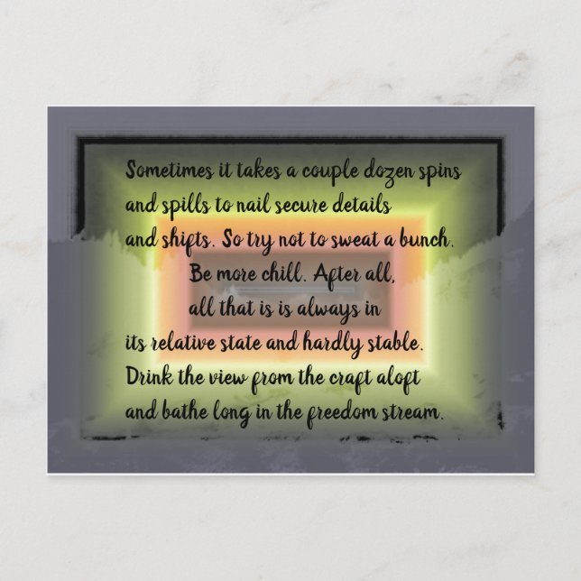 Chill Ethos Postcard (Front)