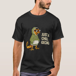 Chill Gecko Sunglasses Graphic Lizard Illustration T-Shirt
