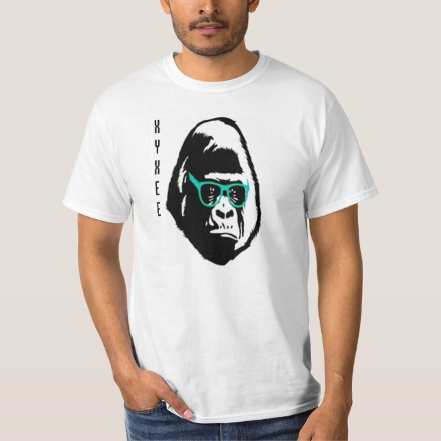 CHILL GORILLA Medium T-Shirt (Front)