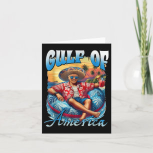 Chill Greeting From The Gulf Of Usa America Patrio Card