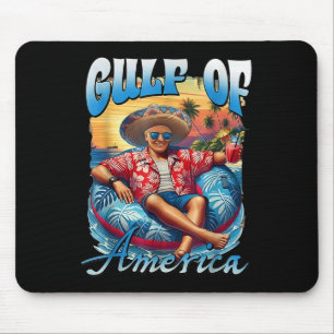 Chill Greeting From The Gulf Of Usa America Patrio Mouse Mat