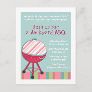 Chill & Grill Invitations