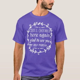 Chill Halloween Costumes For Women Funny Halloween T-Shirt