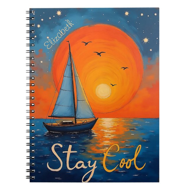 Chill & Inspirational Notebook (Front)
