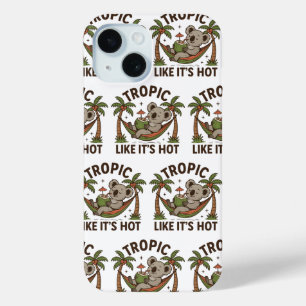 Chill Koala Vibes iPhone 15 Case