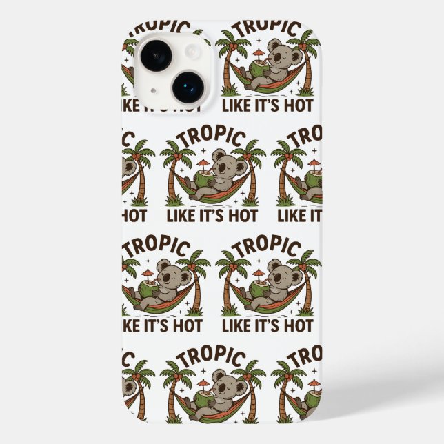  Chill Koala Vibes Case-Mate iPhone Case (Back)