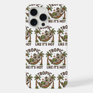 Chill Koala Vibes iPhone 15 Pro Max Case