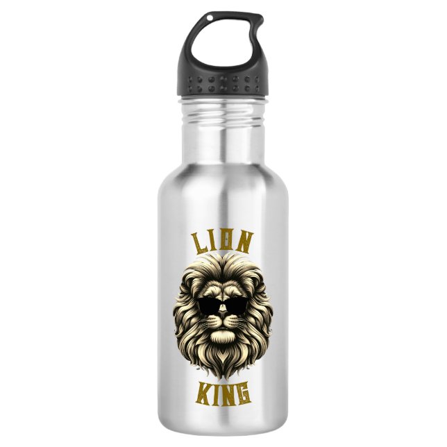 Chill Lion King 532 Ml Water Bottle (Front)