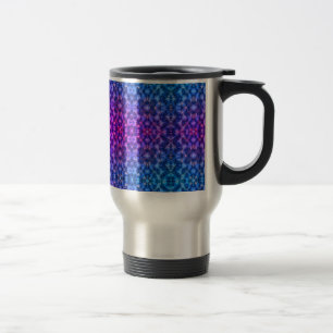Chill Magenta-Blue Vibes Travel Mug