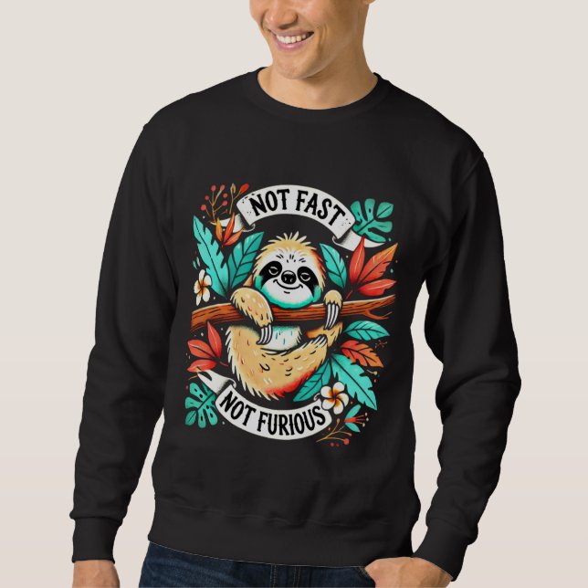 Chill Mode Activated - Sloth Sweatshirt (Front)
