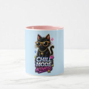Chill Mood Activated – Funny Relaxing Vibes Quote Mug