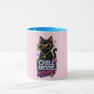 Chill Mood Activated – Funny Relaxing Vibes Quote  Mug