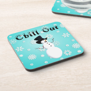 Chill Out Beverage Coaster