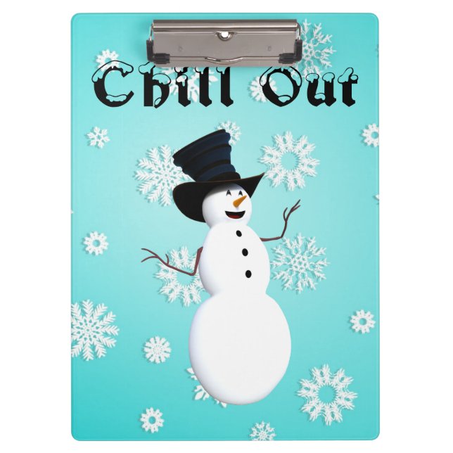 Chill Out Clipboard (Front)