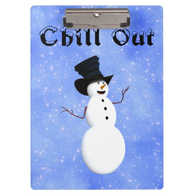 Chill Out Clipboard (Front)