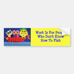 Chill Out Funny Animal Bumper Sticker