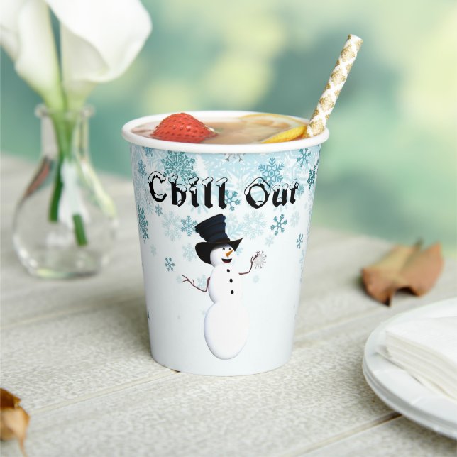 Chill Out Paper Cup (Insitu)