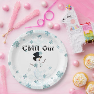 Chill Out Paper Plate