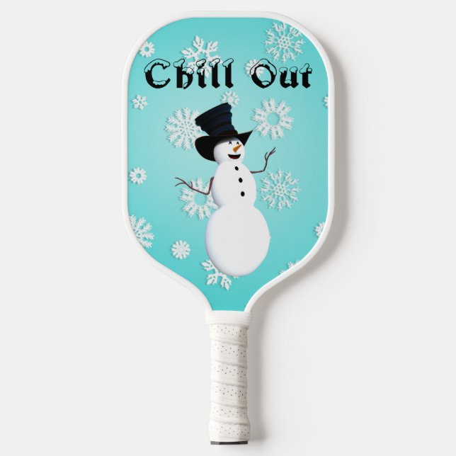 Chill Out Pickleball Paddle (Front)