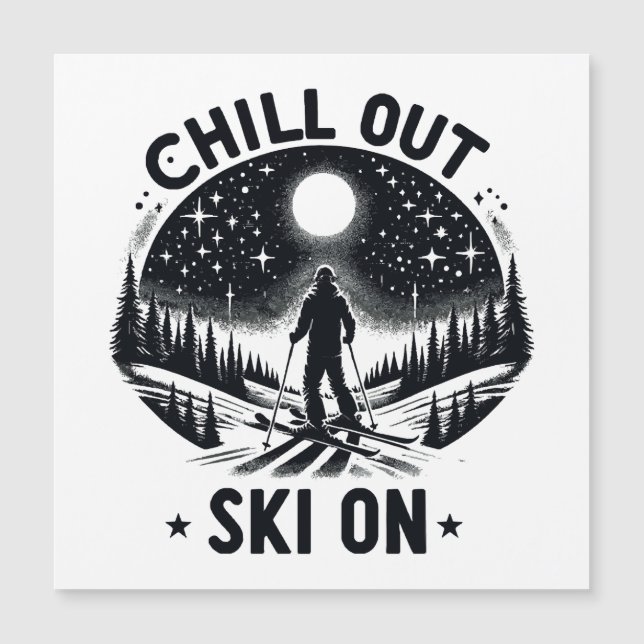 Chill out Ski on (Front)