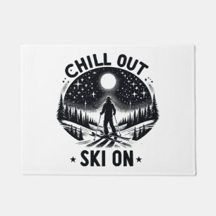 Chill out Ski on Doormat