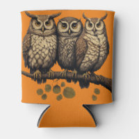 Chill Out with Wise Owls by Your Side Cooler