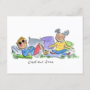 Chill out Zone Postcard