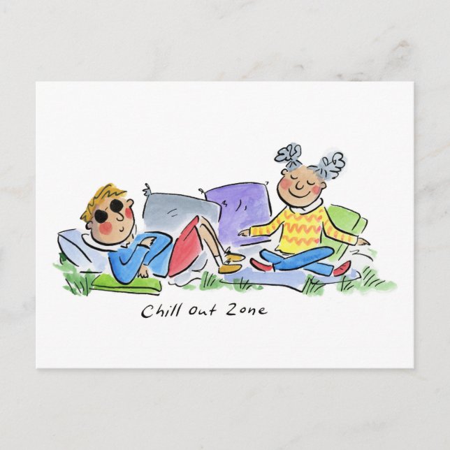 Chill out Zone Postcard (Front)
