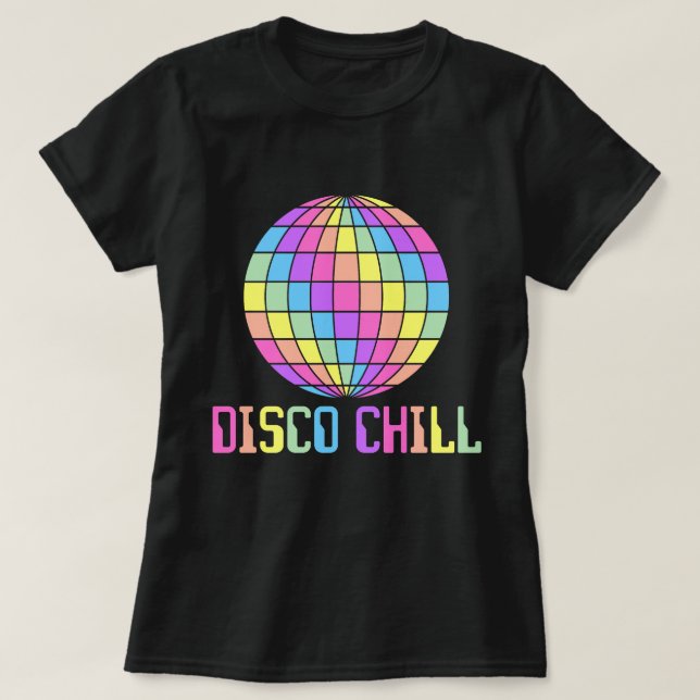 CHILL PASTEL DISCO BALL SHIRT (Design Front)
