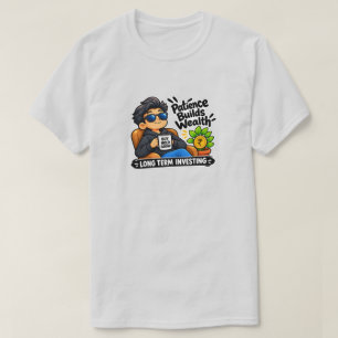 chill patience for longterm Investing investor T-Shirt