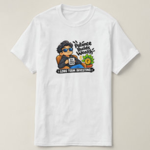 chill patience for longterm Investing investor T-Shirt