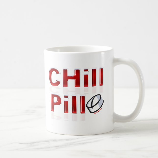 Chill Pill Funny PMS Coffee Mug (Right)
