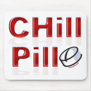 Chill Pill Funny PMS Mouse Mat