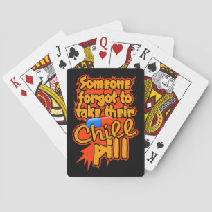 Chill Pill playing cards