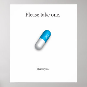 Chill Pill Poster