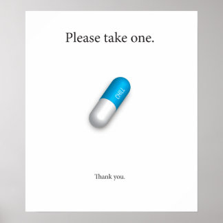 Chill Pill Poster