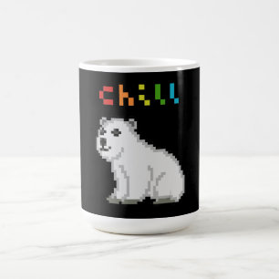 Chill Polar Bear Animal Lover Coffee Mug