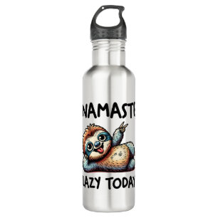 Chill Sloth Namaste Lazy Vibes 710 Ml Water Bottle