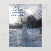 Chill Snowman Meltdown is not an option