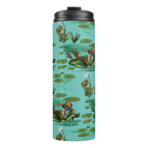 Chill Summer Frogs Thermal Tumbler