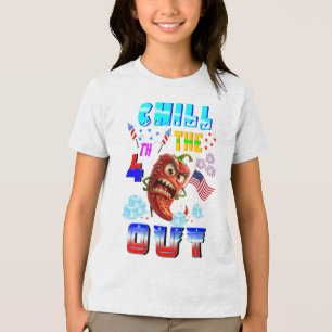 Chill The 4th Out Tri-Blend Shirt