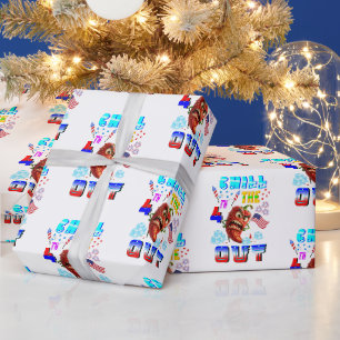 Chill The 4th Out Wrapping Paper