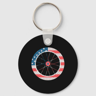 Chill The Fourth Out Funny Patriotic 4th Of July W Key Ring