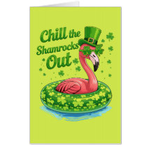 Chill The Shamrocks Out Funny St Patrick’s Day