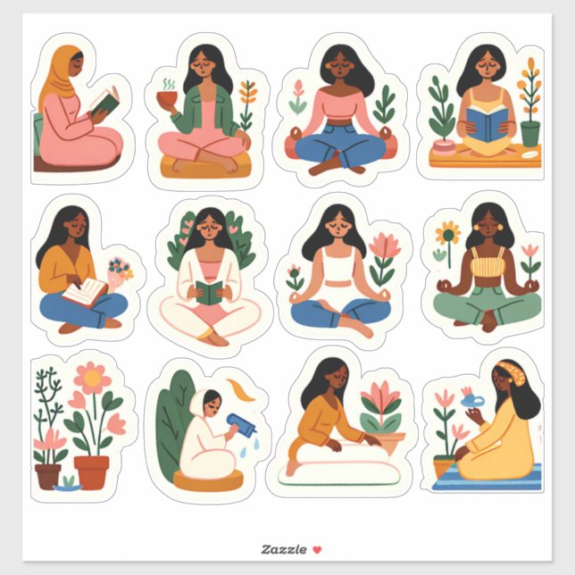 "Chill & Thrive – Women’s Wellness Set" (Sheet)