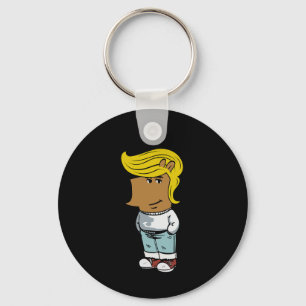 Chill Trump Funny Chill Guy Dog Meme Trump Womens Key Ring