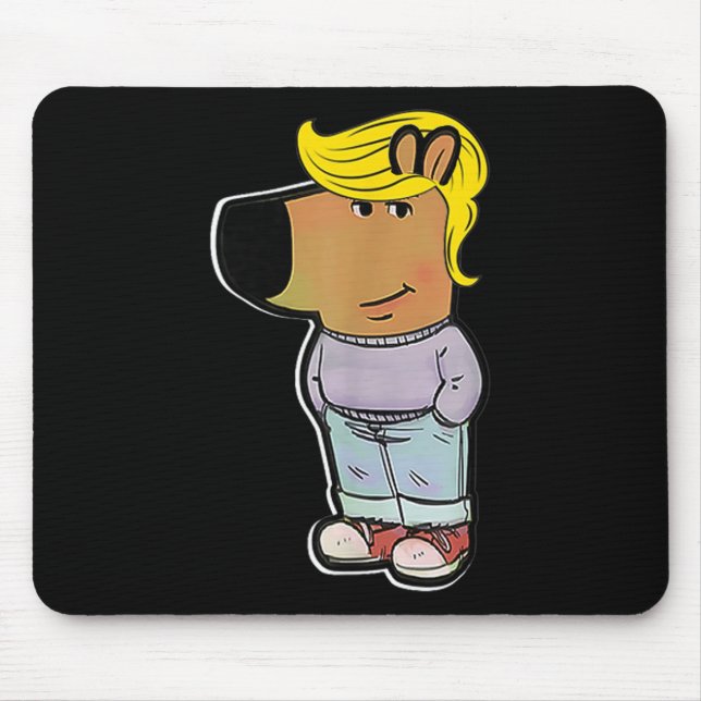 Chill Trump Meme Funny Chill Guys Meme  Mouse Mat (Front)