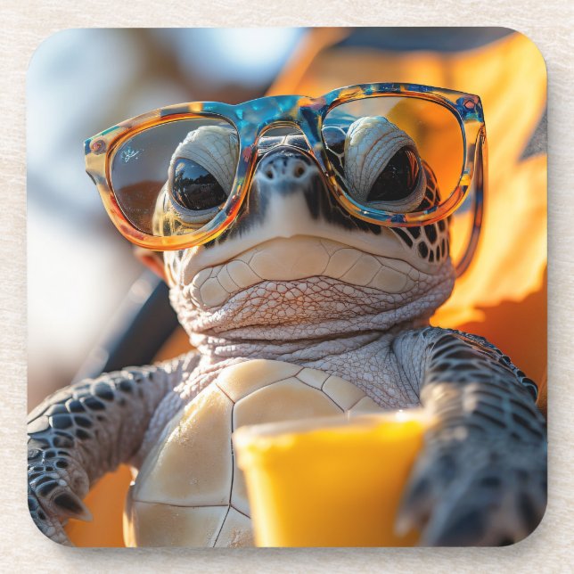 chill turtle coaster (Front)